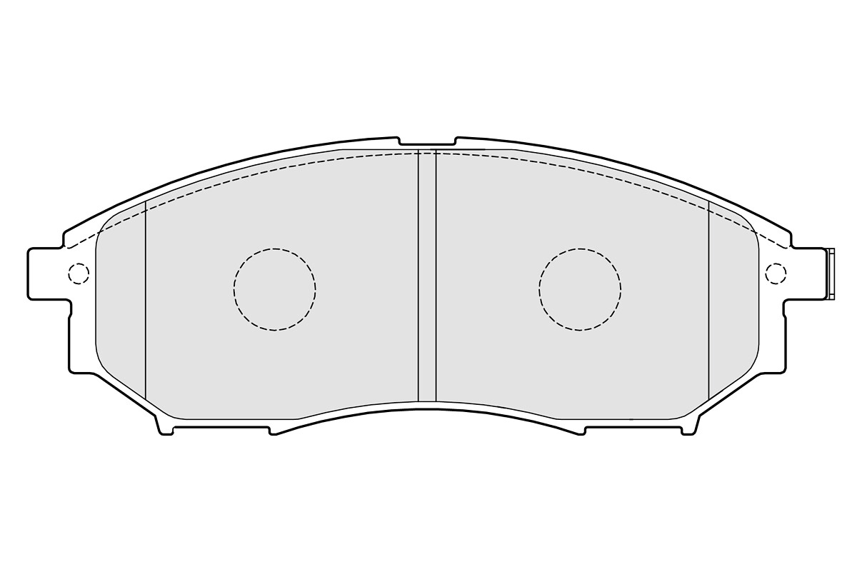Jeu de 4 plaquettes de frein VALEO ref. 301337